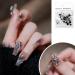 FEIlei Camellia Nail Jewelry Elegant Resin Flower Design DIY Nail Wedding Nail Charms - Buy Online on GoSupps.com