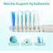 Seago SG-977 Electric Toothbrush for Kids (3-12 Years) - Waterproof Smart Timer 4 Soft Brush Heads Colorful Light - Perfect for Boys & Girls - Buy Online on GoSupps.com