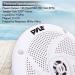 Pyle PLMRS5W Marine Speakers - 5.25 Inch 2 Way Waterproof Stereo Sound System - 180 Watt Power, Weather Resistant, Low Profile Design - White (1 Pair) - Buy Online on GoSupps.com