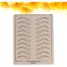 Housoutil 18 Sheets Eye Brow Practice Skin Eyebrow Trimming Beauty Eyebrow Training Skin Eyebrows 6 Pcsx3pcs As Shownx3pcs - Buy Online on GoSupps.com