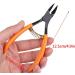 SVAASA Nail Clippers Orange Soft Nail Cuticle Nipper Stainless Steel Tweezer Clipper Dead Skin Remover Scissor Plier Manicure Nail Art Tool (Color : Orange) - Buy Online on GoSupps.com