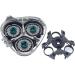 T te De Rasoir De Rechange For Rasoir Philips Compatible Avec Les Mod les PT720 PT721 PT722 PT723 PT724 PT725 PT860 AT895 PT866 PT868 Et PT880. - Buy Online on GoSupps.com
