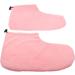 FOMIYES 3 Pairs Wax Warm Foot Cover Refill Pink Cotton Foot Mask - Buy Online on GoSupps.com