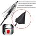 TEASTAR 60 Inch Large Golf Umbrella - Automatic Open Windproof Stick Umbrella for Sun & Rain Protection, Teflon Rain Repellent - Black - Buy Online on GoSupps.com