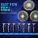 SH90 Replacement Heads for Philips Norelco Series 9000 & 8000 - Compatible Double Blades for Electric Razor | SH90/62 - Buy Online on GoSupps.com