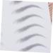 DOITOOL 6 Pcs 3d Eyebrow Stickers 3d Imitation Eyebrow Natural Artificial Eyebrow Women's Cosmetic Template ze001x3pcs Blackx3pcs - Buy Online on GoSupps.com