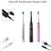 2-Pack Replacement Charger Cable for Fairywill/Dnsly/Initio/Vekkia Electric Toothbrush | 3ft USB Charging Cord - Buy Online on GoSupps.com