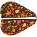 Autumn Leaves Microfiber Hair Towel - Soft Super Absorbent Quick Dry Wrap for Long Curly & Thick Hair | Coral Velvet Towel for Women - Buy Online on GoSupps.com