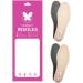 Premium Leather Insoles 2 Pairs - Comfortable Shoe Pads for Men and Women | Breathable Shock Absorber Insoles (EU 37-38) - Buy Online on GoSupps.com