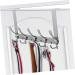 Hooks for Hats Wall Hooks for Coats Stainless Steel Hangers Over The Door Towel Rack Over The Door Robe Hook Over The Door Hook Rack Coat Hook Clothes Coats Organize Hook Clothing - Buy Online on GoSupps.com