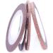 Rose Gold Matte Nail Striping Tape - 8 Rolls for DIY Nail Art Decor - Buy Online on GoSupps.com