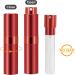 Saiveina 8ml Travel Perfume Atomizer Bottles - Refillable Mini Fragrance Bottles (4 Pack) - Buy Online on GoSupps.com