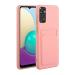 Tivenfezk Nadoli Silicone case for Xiaomi Redmi Note 11 Pro Ultra thin shockproof scratch -resistant Wallet soft TPU protective cover Mobile phone case with credit card holder Xiaomi Redmi Note 11 Pro Rosa