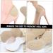Shop Healvian 6 Pairs Anti-Wear Heel Stickers for Women - Cushioned Gel Heel Pads & Inserts for High Heels & Sneakers - Sweat Absorbing Comfort - Buy Online on GoSupps.com