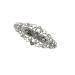 Vintage Hair Clips Flower Hair Barrette Antique Style Hair Clips for Women Jewellery Elegant Rhinestone Silver Hair Clip Crystal Hair Accessory for Women Girls Wedding Birthday Prom Gift
