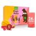 Bear Fruit Rolling Mixbox |100% natural ingredientsWithout the addition of sugar |Healthy snack for children & adults |24 bags x 20g |480g