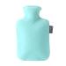 MAIES Small Hot Water Bottle with Soft Flannel Cover Small 1000ml Thickened PVC Hot Water Bag for Heat Therapy and Cold Therapy Warm