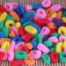 Girls Elastic Hair tie 100 pieces Mixed color hair bands ropes ponytail holder for baby children mixed color durable and practical reliability
