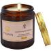 Ttrwin Sandalwood & Patchouli Fragrance Candle - 200g | 50h Burn Time | Natural Soy Wax & Essential Oils | Perfect Gift for Men & Women | Ideal for Mother's Day & Father's Day - Buy Online on GoSupps.com