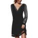 Shop Hanxiulin Women's Glitter Evening Dresses | Party & Cocktail Dresses in Black - Stylish Sequin Leisure Dresses - Buy Online on GoSupps.com