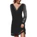 Hanxiulin women dresses party dress glitter evening dresses leisure cocktail dress skating dress leisure dresses sequin dresses for women black s