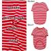 Stylish Petsmil Thin Dog Sweater for Small Dogs - Striped Stretchy Shirts for Chihuahuas & French Bulldogs (Red S) - Buy Online on GoSupps.com