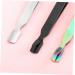 FOMIYES 1pc Tweezers Nail Art Clip Nail Pincher Manicure Tool 17*0.9cm Silver - Buy Online on GoSupps.com