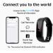 Smart Fitness Tracker with Blood Pressure, Heart Rate, Sleep & Temperature Monitor - Activity Tracker & Pedometer for iPhone & Android - Black - Buy Online on GoSupps.com