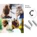 Hyamass 50pcs Non-Scratch Spiral Bobby Hair Pins - Black - Buy Online on GoSupps.com