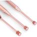 3pcs Stainless Steel Earpick Set - Double Ended Wax Remover & Cleaner Curette Spoon - Buy Online on GoSupps.com