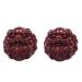 Unbit ballstretcher magnetic stress ball fitness balls that can be carried with sound walnut sculpture solid guarantee for the ball (color: b size: 50mm) 50mm b