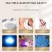 New Soft-arm UV Eyelash lamp Manicure Quick Styling lamp-Replaceable head/10W timed Focusing False Eyelash Glue phototherapy lamp with Foot Pedal LED Eyelash lamp- Black - Buy Online on GoSupps.com