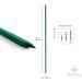 Royal Imports 8 Green Wood Plant Stakes Floral Picks - 100 Pack - Buy Online on GoSupps.com