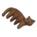Anneome Cat massage comb Hair Treatment Hair Care Massage Kamm Kratzkamm Haarmassager Tools Cailor Calandum Manual Scalp Massages Sandalwood wooden comb scalp comb