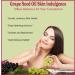 Natural Born Oils Grape Seed Oil 8 oz Organic Cold Pressed Antioxidant Rich Skin Hydration Hair Shine Enhancer - Buy Online on GoSupps.com