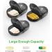 Fullicon Pill Organizer - 2 Times a Day AM PM Daily Medicine Organizer Black Replacement 2 Pack - Buy Online on GoSupps.com
