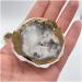 Natural Crystal Rough Natural Agate geode Hole Specimen Contains Clear Clusters Halloween Decorations Crafts - Buy Online on GoSupps.com