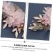 minkissy 1 Pc Comb Flower Hair Accessories Bridal Headpiece Hair Decorations Exquisite Headwear Hair Accessory Handmade Hair Decor Flower Hair Decor Hairpin Fabric Bride The Flowers - Buy Online on GoSupps.com