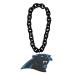 Aminco NFL Carolina Panthers Team Fan Necklace Black