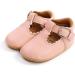 Infant Oxford Shoes | Boys Girls Lace-Up Anti-Slip Trainers | Soft Rubber Sole | Toddler First Walking Sneakers 0-6 Months | Pink - Buy Online on GoSupps.com