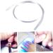Housoutil 1pc Manicure Fake Fingernails Manicure Salon Tool Nail Shaping Stickers Nail Fiberglass Nail Art Acrylic Fibernails Acrylic Nail Tools Nails Gel White Extend French - Buy Online on GoSupps.com