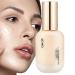 Yunmiao Liquid complexion lightweight water-gel makeup cream | Long-lasting makeup cream oil-controlling cosmetics for women and girls blemishes under-eye skin Yunmiao