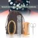 Beard Care Grooming Kit for Men Beard Brush Set Double-sided Styling Comb Scissor Repair Modeling Cleaning Care Kit - Buy Online on GoSupps.com