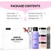 Morovan Acrylic Nail Kit - White Nude Pink Colors Acrylic Powder Professional Nail Kit Acrylic Set for Beginner Acrylic Nail Brush Nail File Nail Extension Nail Carving Home - Buy Online on GoSupps.com