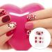 dijiusidy False Nail Perfect Matching Simple to Wear Fingernail Full Coverage Press Type Strong Viscosity Adjustable Paster Type 22 F741 Type 22 F741 - Buy Online on GoSupps.com