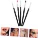 VINTORKY 5pcs Silicone Eyeshadow Brush Glitter Outfit Creme Eyeshadows Cream Makeup Brush Plastic Handle - Buy Online on GoSupps.com