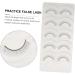 minkissy 5 Pairs Fake Eyelashes Handmade Eye Lashes Reusable Black Eyelash Segmented False Eyelash Soft Thick Lashes Lash Supplies Lash Stuff Simulation False Eyelashes Dense Fiber Adhesive - Buy Online on GoSupps.com