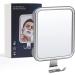 Fogless Shower Mirror for Shaving - Wall Mounted, Suction Cup, Stainless Steel Frame | MGLIMZ - Buy Online on GoSupps.com