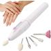 Electric Manicure Pedicure Kit | Manicure Pedicure Tool with 5 Nail Drill | Manicure Pedicure File Nail Supplies for Home and Salon Use Fanelod - Buy Online on GoSupps.com