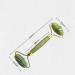 LEOSENSE Jade Roller for Face - Natural Anti-Aging Facial Massage Tool for Wrinkles and Skin Rejuvenation - Green Spiky Jade Beauty Roller - Buy Online on GoSupps.com